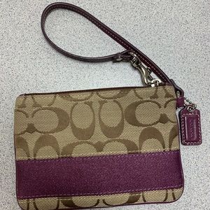 Coach Wristlet